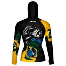 Camiseta de Pesca Go Fisher com Capuz e Proteção Solar Gocpzf 03 - Feminina - Foto 2