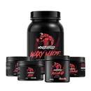 Kit Monsterfeed Pré-Treino Bullhead - Melancia - 300g + Creatina - 100g + Glutamina - 100g + BCAA - 100g + Waxy Maize - 800g - Foto 1