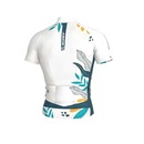 Camisa de Ciclismo ERT Classic Floral - Unissex - Foto 2