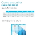 Bermuda de Natação Kauna Swim Blue Sky Masculina - Foto 3