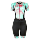 Macaquinho de Ciclismo Mauro Ribeiro Leaf - Feminino - Foto 1