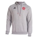 Blusão de Moletom com Capuz do Flamengo adidas Travel - Masculino - Foto 1