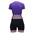 Macaquinho de Ciclismo Hupi Ametista - Feminino - Foto 2