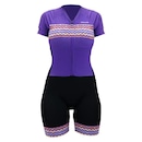 Macaquinho de Ciclismo Hupi Ametista - Feminino - Foto 1