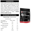 Kit Six Bodybuilders - Baunilha - 900g + Six -Chocolate + BCAA - 2 potes + Creatina -2 potes  + Coqueteleira - Foto 2