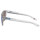 Óculos de Sol Oakley Manorburn Polished Clear W/ Prizm Sapphire - Adulto - Foto 2