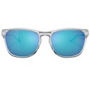 Óculos de Sol Oakley Manorburn Polished Clear W/ Prizm Sapphire - Adulto - Foto 4