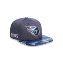Boné Aba Reta New Era 9Fifty Original Fit Tennessee Titans Nfl - Snapback - Adulto - Foto 3