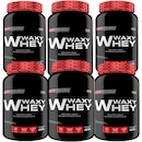 Kit 6x Waxy Whey Morango 900g - Bodybuilders - Foto 1