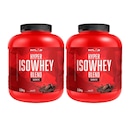 Kit Hyper Isowhey Blend Intlab - 2Kg - 2 Unds Chocolate - Foto 1
