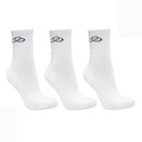 Kit de Meias Cano Médio Olympikus - 3 Pares - Adulto - Foto 1