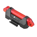 Sinalizador High One traseiro recarregável USB 50 lumens - Foto 4