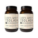 Kit 100% Whey Isolate Generic Labs - Morango - 900g - 2 Unds - Foto 1
