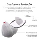 Kit Mascara Knit Z754 Fiber + 30 Filtros para Máscara Knit T2 t3 Fiber - Foto 5