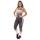 Macacão Orbis Fitness Poliamida com Bojo Detalhe Trançado Costas - Feminino - Foto 2