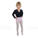 Bolero Ballet Casaquinho Ritmus Transpassado Poliamida - Infantil - Foto 2