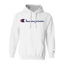 Blusão de Moletom com Capuz Champion Felpado Script Logo - Masculino - Foto 1