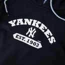 Blusão de Moletom New Era com Capuz MLB New York Yankees College Round - Masculino - Foto 3