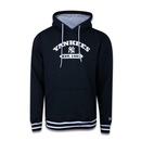 Blusão de Moletom New Era com Capuz MLB New York Yankees College Round - Masculino - Foto 1