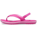 Sandália Crocs Crocband Strap Flip Kids Electric - Infantil - Foto 2