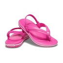 Sandália Crocs Crocband Strap Flip Kids Electric - Infantil - Foto 3