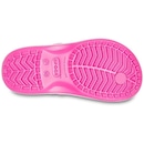 Sandália Crocs Crocband Strap Flip Kids Electric - Infantil - Foto 5