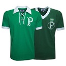 Kit Liga Retrô com Camisas do Palmeiras 1914/15 e 1951 - Masculina - Foto 1