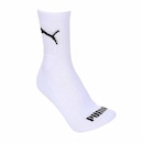 Meia Cano Médio Puma Esportiva - Adulto - 3 Pares - Foto 2