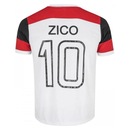 Camisa Braziline Flamengo Zico Retrô - Masculina - Foto 2