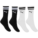 Meia Cano Longo Puma Esportiva - Feminina - 2 Pares - Foto 1