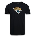 Camiseta New Era Masculina Jacksonville Jaguars Logo Time NFL - Foto 1