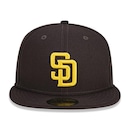 Boné Aba Reta New Era 5950 San Diego Padres Game Cap - Fechado - Adulto - Foto 3