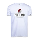 Camiseta New Era Portland Trail Blazers Basic Logo Nba - Masculina - Foto 1