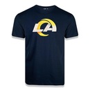 Camiseta New Era Masculina Los Angeles Rams Logo Time - Foto 1