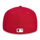 Boné Aba Reta New Era Los Angeles Angels 5950 Game Cap MLB - Fechado - Adulto - Foto 2