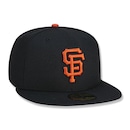 Boné Aba Reta New Era Fechado 5950 San Francisco Giants Game Cap - Fechado - Adulto - Foto 6