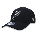 Boné Aba Curva New Era San Antonio Spurs 940 Primary - Strapback - Adulto - Foto 1