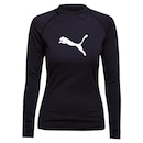 Camisa Térmica Puma Manga Longa com Proteção Uv50+ - Feminina - Foto 1