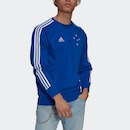 Blusão de Moletom sem Capuz do Cruzeiro adidas - Masculino - Foto 2