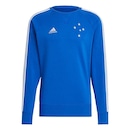 Blusão de Moletom sem Capuz do Cruzeiro adidas - Masculino - Foto 1