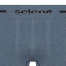 Cueca Boxer Selene sem Costura Mescla - Adulto - Foto 2