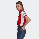 Camisa Arsenal I 21/22 adidas - Feminina - Foto 4