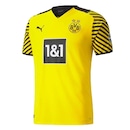 Camisa Borussia Dortmund I 21/22 Puma - Masculina - Foto 1