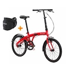 Bicicleta Dobrável Durban Eco Aro 20 - Roda Livre 18T - 1 Marcha - Foto 1