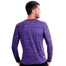 Camiseta Manga Longa Esporte Legal Rajada Plank UV45 - Masculina - Foto 2