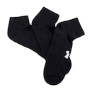 Meia Cano Médio Under Armour Core Cotton Locut - Adulto - Foto 3