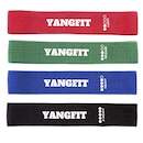 Kit Mini Band Tecido Yangfit Faixa Elástica - 4 Intensidades - Foto 2