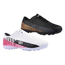 Kit 2 Pares Chuteira Society Futebol Runway Winner Adulto - Foto 1