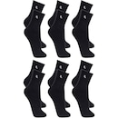 Kit Meia Cano Médio Lupo - Unissex - 6 Pares - Foto 1