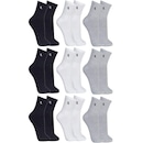 Kit de Meias Lupo Cano Médio Kit com 9 Pares - Masculina - Foto 1